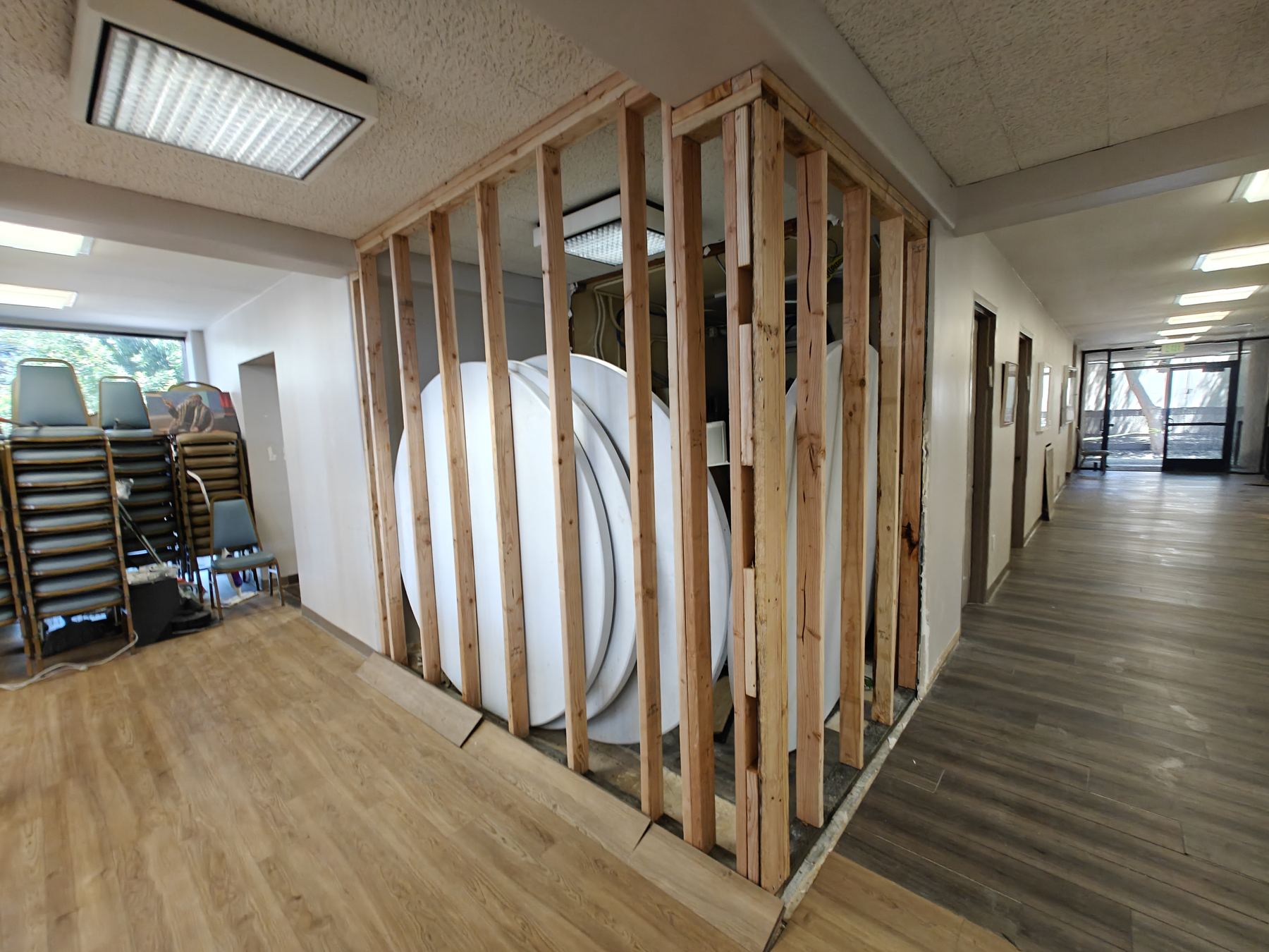 Renovation wall framing